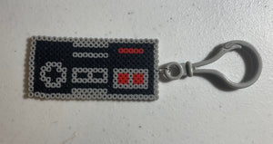 Nintendo Classic Controller Mini Bead Bag Clip or Magnets- Perfect for Backpacks, Lockers, Party Favors, Purses, Bags and More