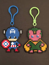 Load image into Gallery viewer, Avengers Inspired Mini Perler/Artkal Clips/ Magnet/ Keychain and More
