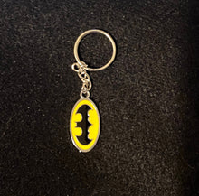 Load image into Gallery viewer, Superhero Enamel Charm Keychains
