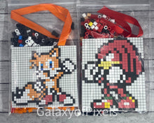 Load image into Gallery viewer, DIY Perler Bead Christmas Ornament Craft Kits, Kids Craft,  Inspired by Sonic and the gang
