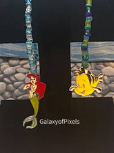 Load image into Gallery viewer, Under the Sea Princess Enamel Charm Beaded Bracelets, Girls Gift, Kandi

