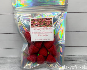 Strawberry Wax Melts- Hand Poured- Handcrafted