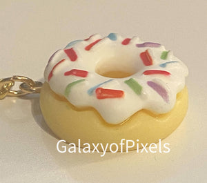 Doughnut Charm Earrings - Light and Fun