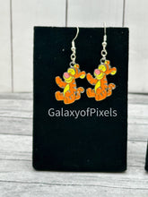 Load image into Gallery viewer, Famous Duo Enamel Charm Dangle Earrings
