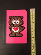 Load image into Gallery viewer, Mini Composition Notebooks with Mini Perler- Artkal Beads- Perfect for Back to School, Backpacks, Journal and More
