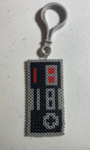 Nintendo Classic Controller Mini Bead Bag Clip or Magnets- Perfect for Backpacks, Lockers, Party Favors, Purses, Bags and More