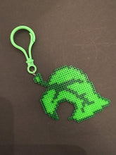 Load image into Gallery viewer, Animal Crossing Leaf Clip or Magnet- Mini Beads - Perfect for Backpacks, Lockers, Party Favors, Purses, Bags and More
