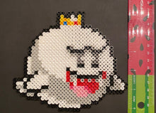 Load image into Gallery viewer, King Boo Inspired Beaded Sprites- Wall Hangings, Kids Bedroom, Game Bedroom and More
