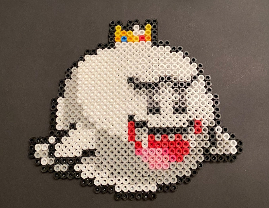 King Boo Inspired Beaded Sprites- Wall Hangings, Kids Bedroom, Game Bedroom and More