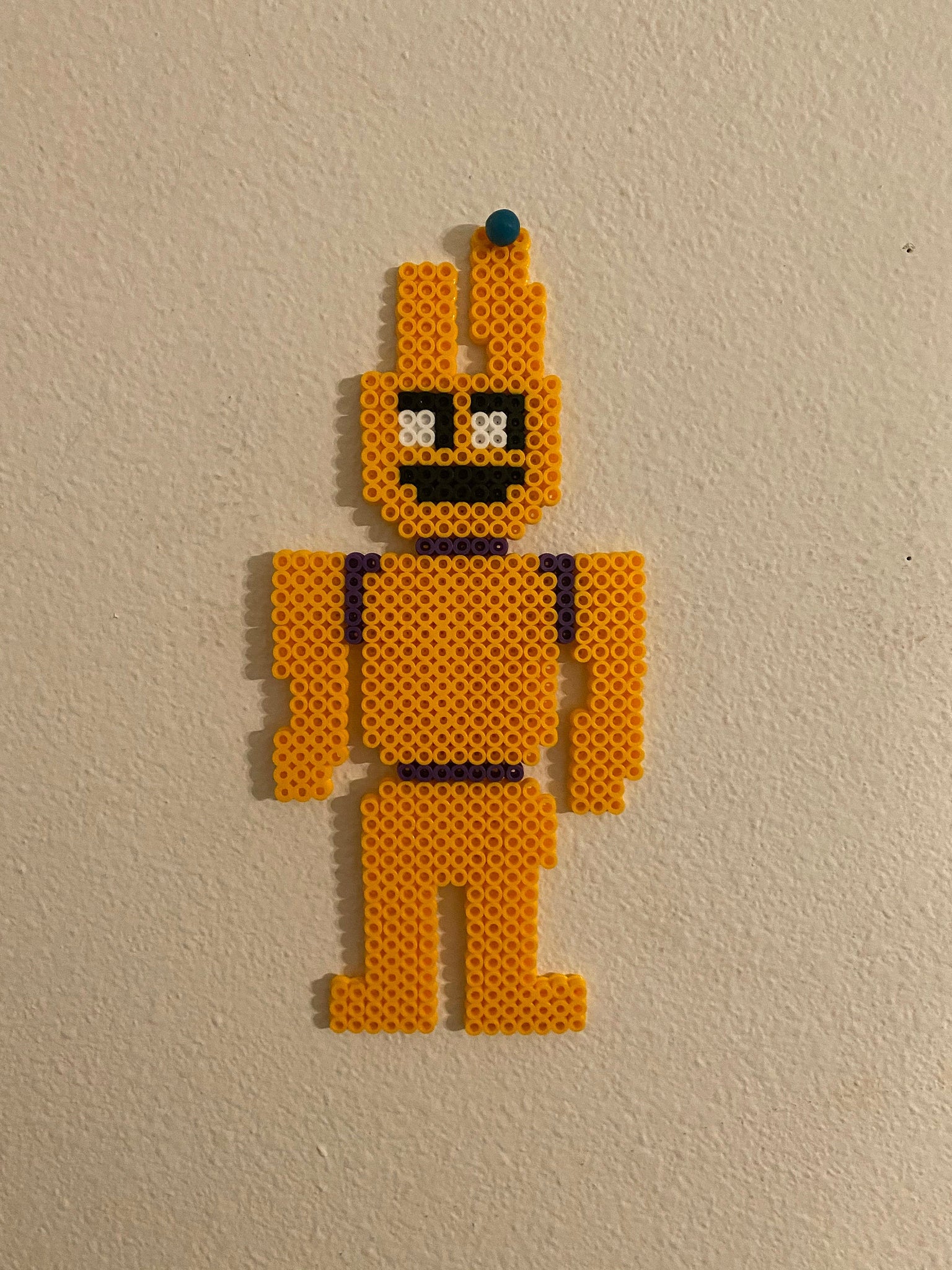 Purple Guy/ William Afton, Spring Bonnie, FNAF Inspired Beaded Sprites –  GalaxyofPixels