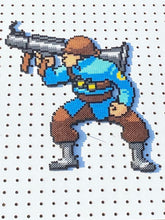 Load image into Gallery viewer, Scout and Soldier Inspired TF2 Perler Bead Sprites, - Wall Hangings, Magnets, Game Room, Perler Bead Art, PC Gaming, Video Games, Gamer Gift
