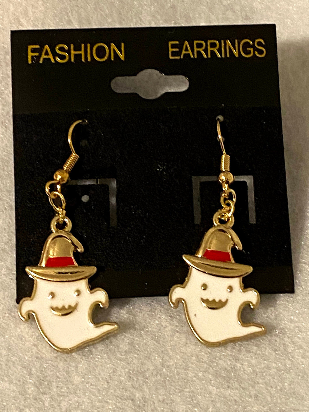 Spooky Fun Halloween Charm Earrings- Pumpkins, Ghosts, Cats & More