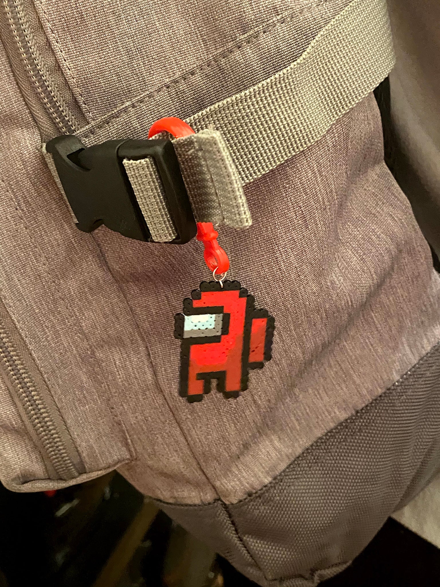 Gaming Backpack Clips, Bag Clips, Lobster Clasp, Perler Mini Bead