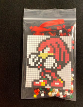 Load image into Gallery viewer, DIY Perler Bead Christmas Ornament Craft Kits, Kids Craft,  Inspired by Sonic and the gang
