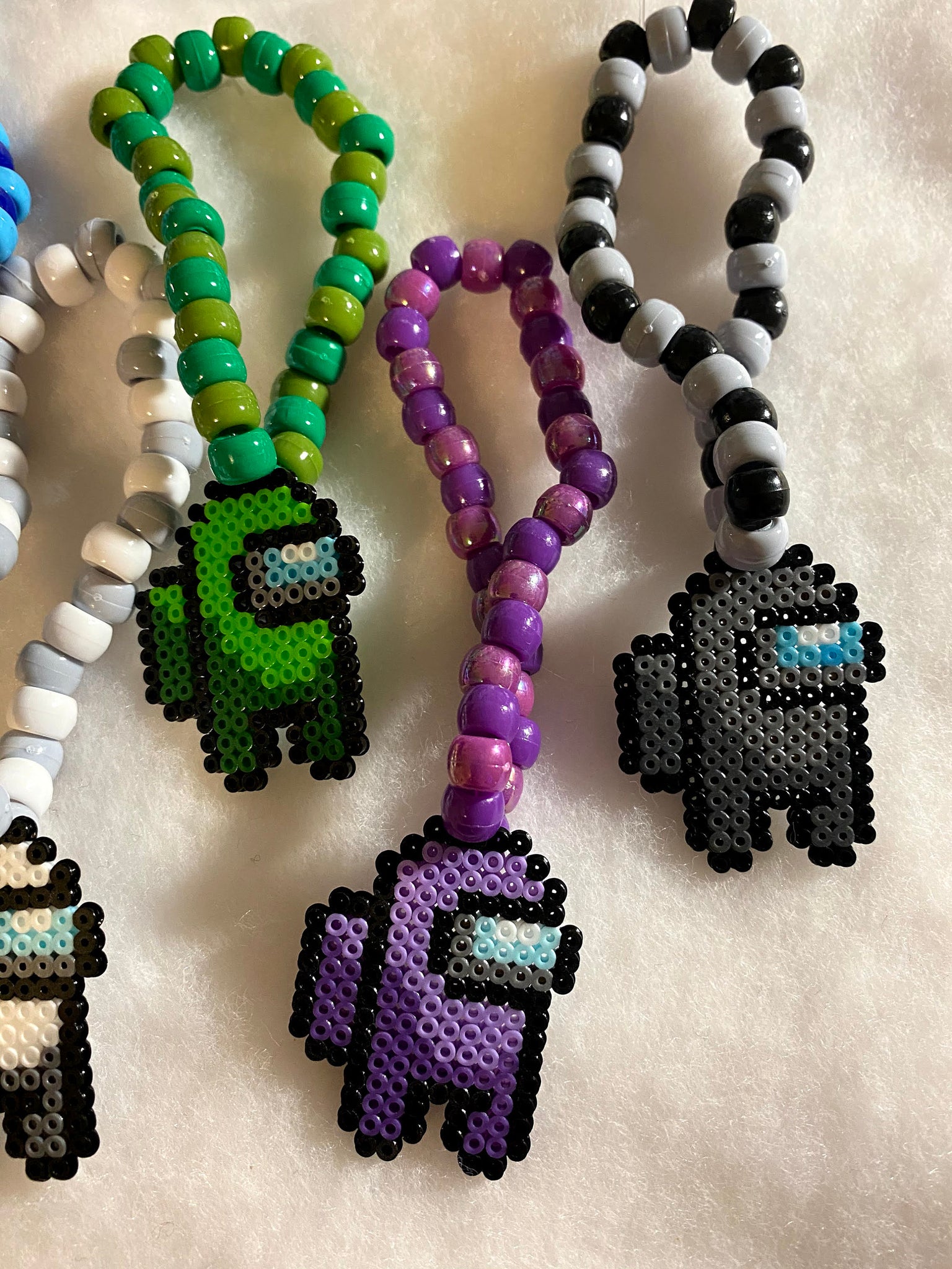 Gaming Kandi Bracelets, Perler Mini Bead, Video Game Art – GalaxyofPixels