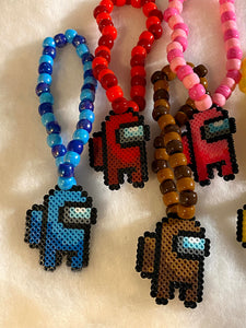 Gaming Kandi Bracelets, Perler Mini Bead, Video Game Art