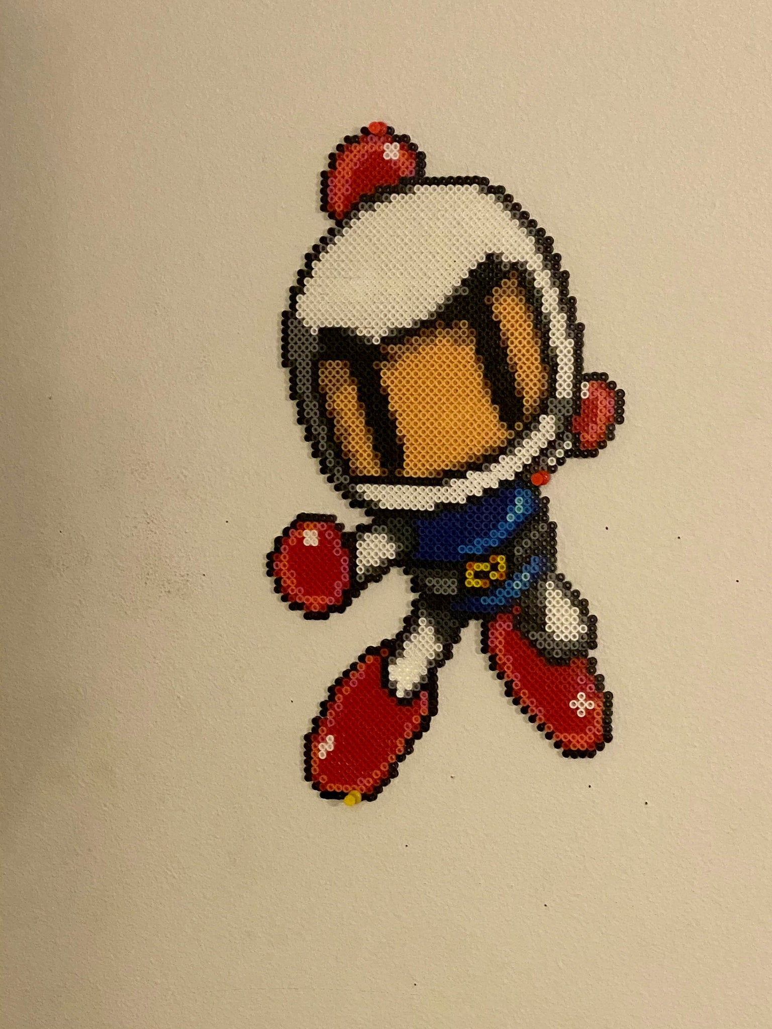 Painting Wall Decoration Sonic Sprite From the Video Game 