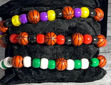 Load image into Gallery viewer, Football, Basketball, Baseball &amp; Soccer Bracelets - Choose your Colors and Show your team spirit!
