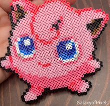 Load image into Gallery viewer, Togepi &amp; Jigglypuff Magnets, Cartoon Perler, Refrigerator - Perfect for Backpacks, Lockers, Party Favors, Bags, Back to School
