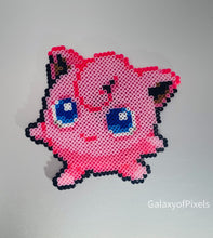 Load image into Gallery viewer, Togepi &amp; Jigglypuff Magnets, Cartoon Perler, Refrigerator - Perfect for Backpacks, Lockers, Party Favors, Bags, Back to School
